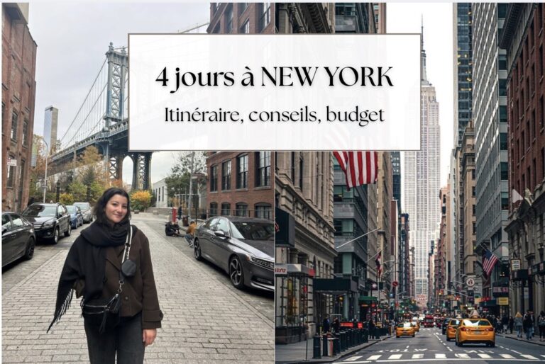 New York en 4 jours: l’itinéraire parfait, détaillé jour par jour + budget